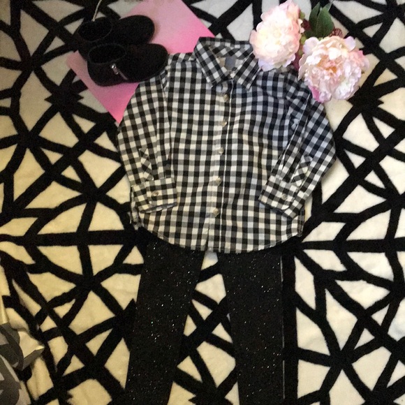 Old Navy Other - 🔥🔥SOLD Long sleeve blouse + sparkle pant. 🔥🔥